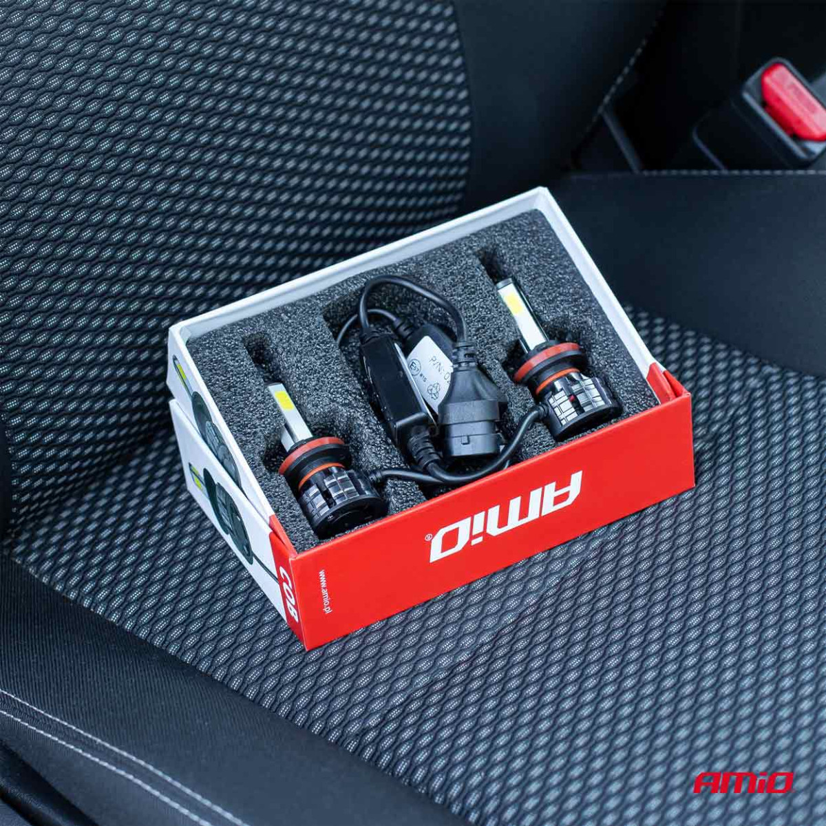 LED headlight bulbs COB Series H1 AMiO-02842