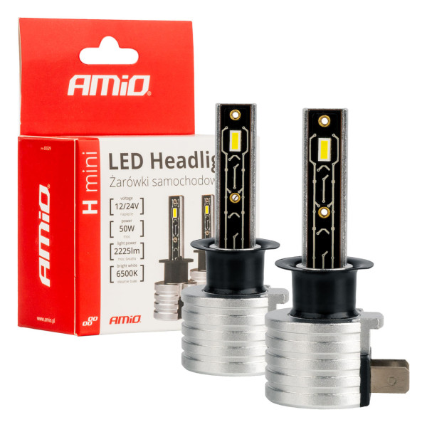 LED headlight bulbs H-mini Series H1 AMiO-03329