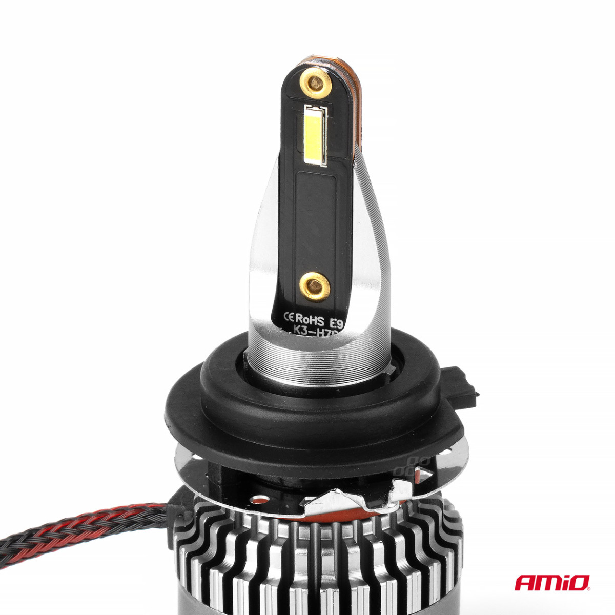 LED headlight bulbs K3 Series H7-6 12V 6000K canbus AMIO-03685