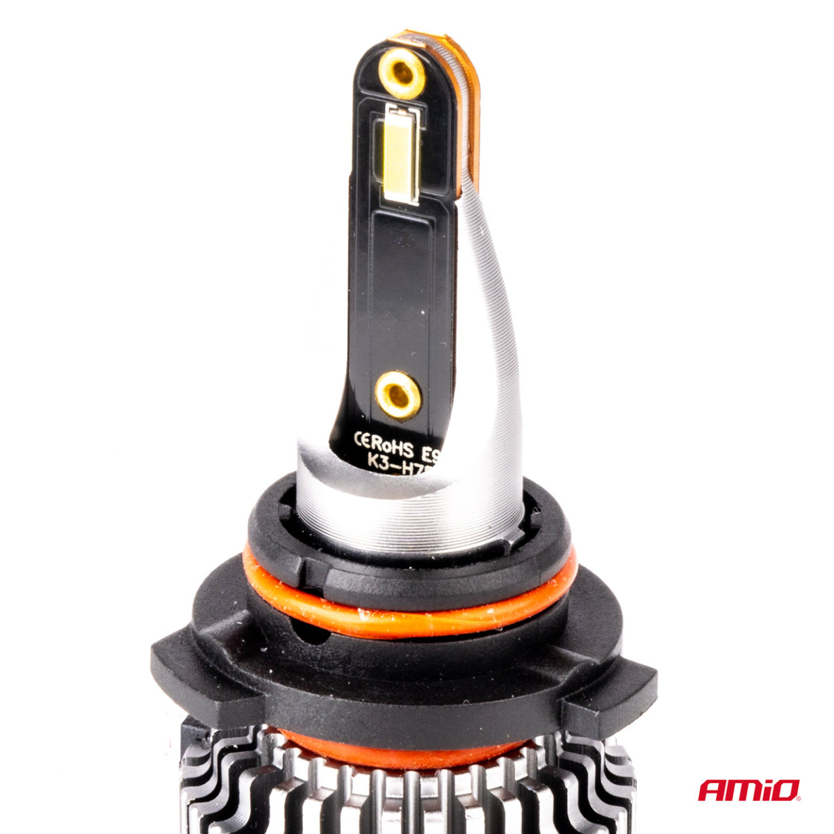 LED headlight bulbs K3 Series HB3/HIR1 9011/H10 12V 6000K canbus AMIO-03687