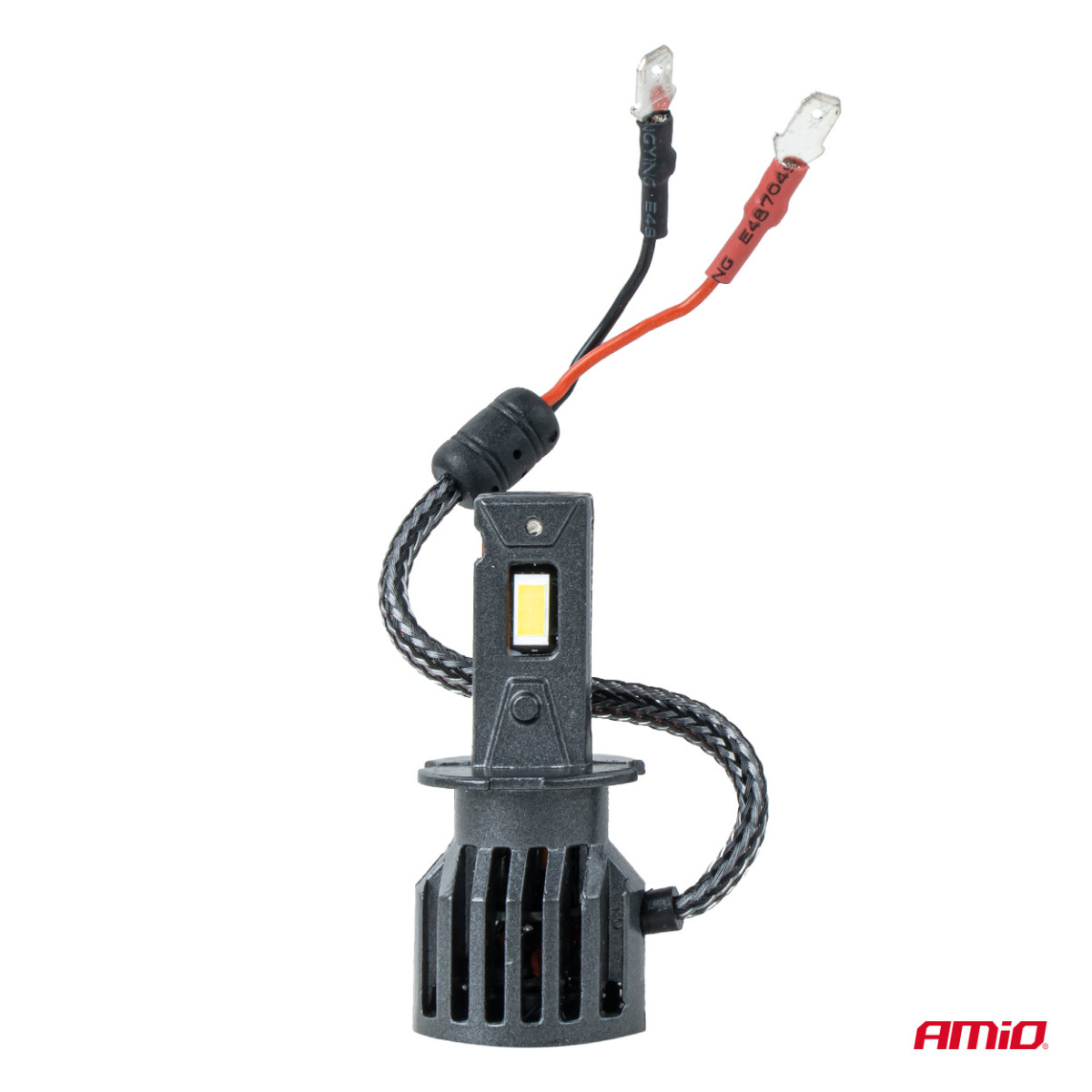 LED headlight bulbs F25 SILVER FULL CANBUS H3 52W 12V 24V AMIO-04702