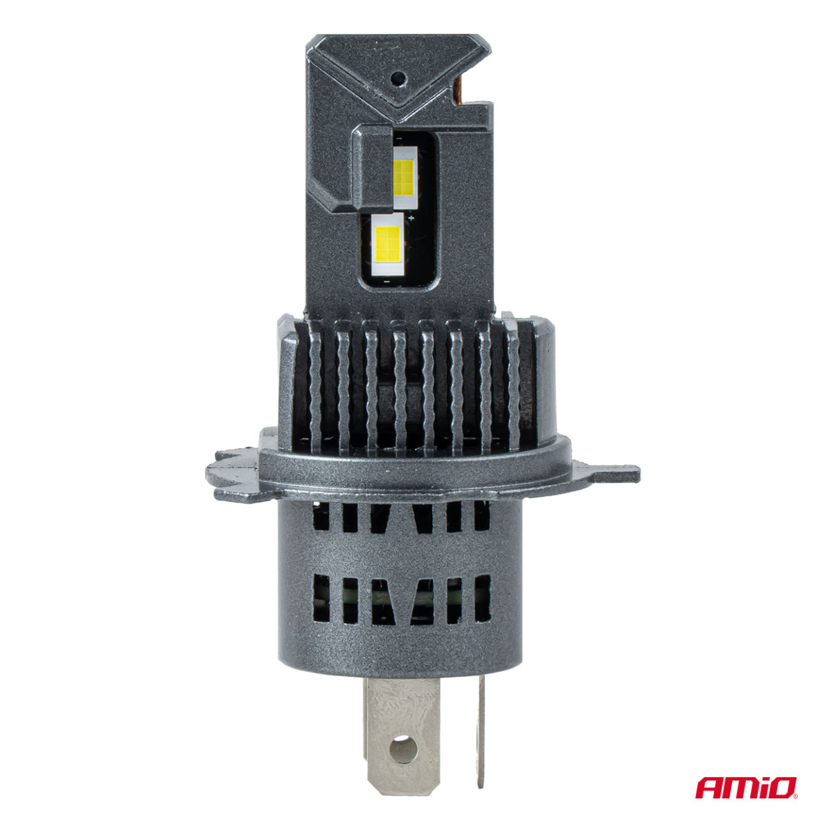 LED headlight bulbs F25 SILVER FULL CANBUS H4/H19 54/58W 12V 24V AMIO-04703