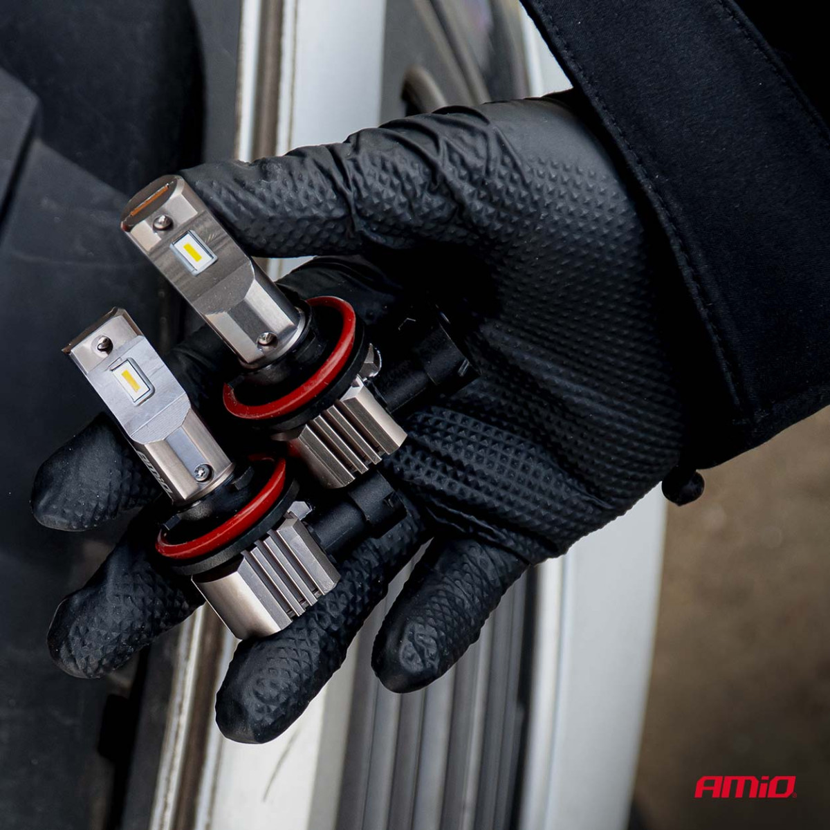 LED headlight bulbs Series H25 CANBUS H8 H9 H11 H16 12V 31W, AMIO-04713