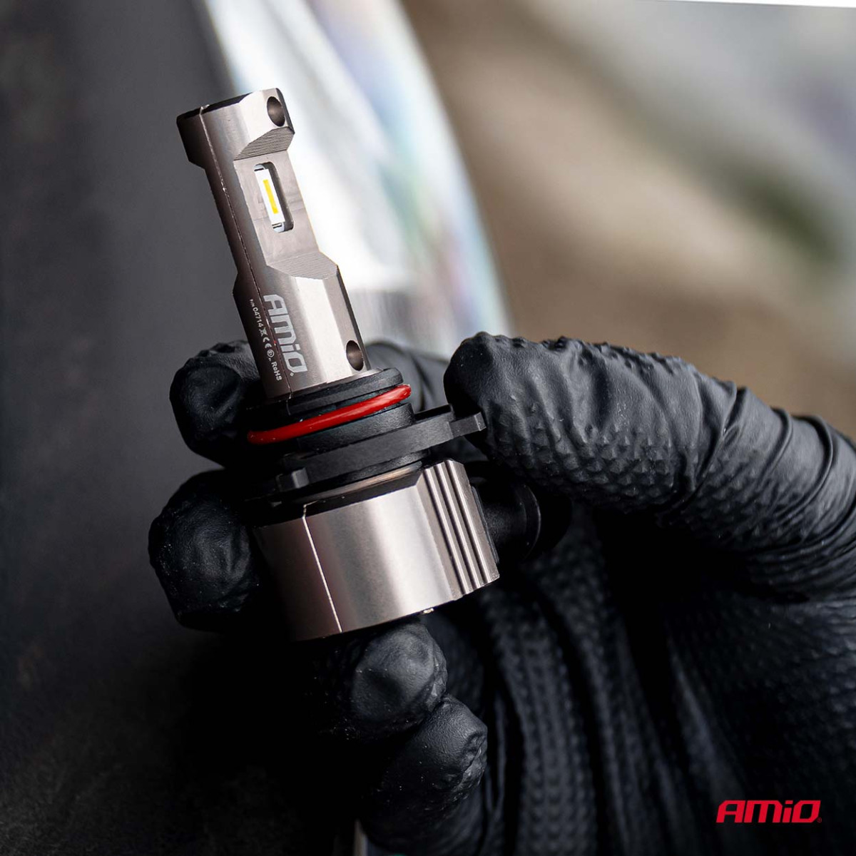 LED headlight bulbs H25 CANBUS HB3 9005 12V 31W, AMIO-04714