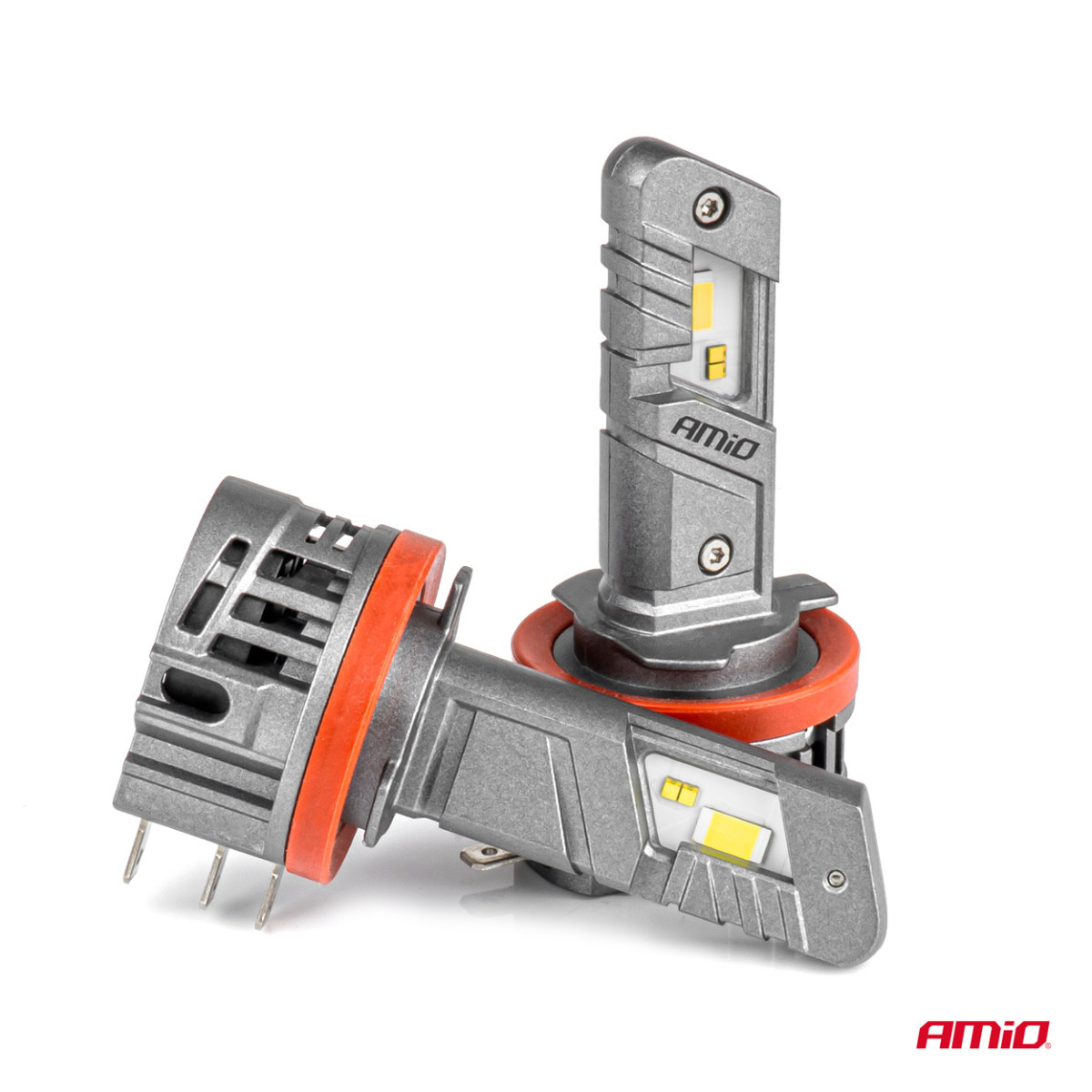 LED headlight bulbs X5-series WINGER H15 49W 6000K CANBUS, AMIO-04685