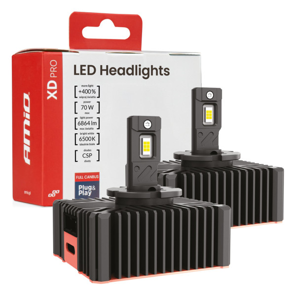 LED headlight bulbs XD PRO D5S FULL CANBUS AMIO-04683 LED headlight bulbs XD PRO D5S FULL CANBUS AMIO-04683