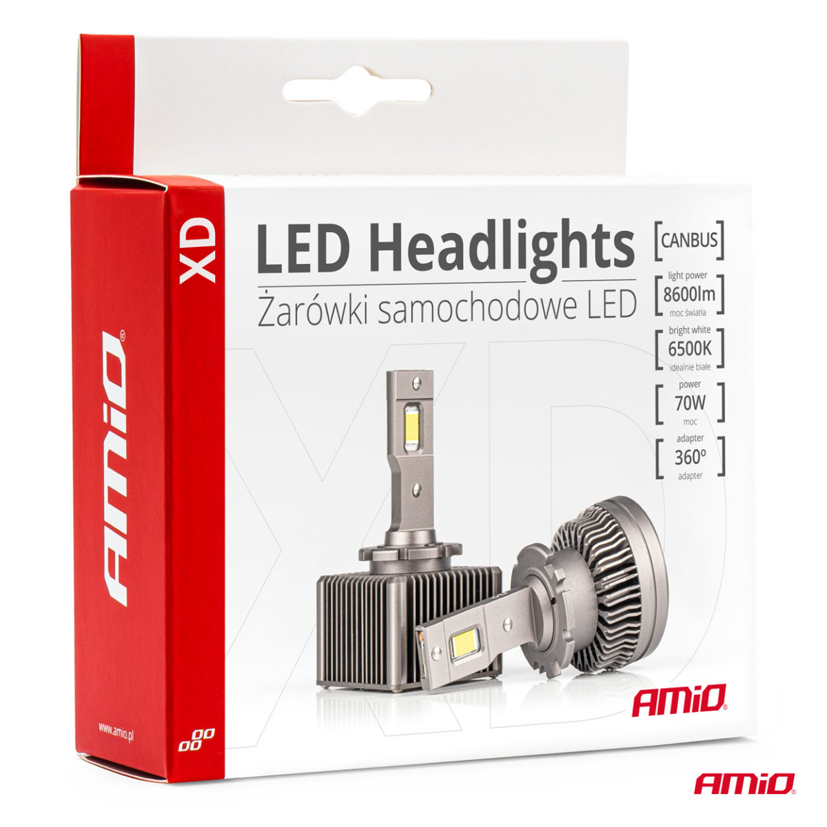 LED headlight bulbs XD Series D1S/D1R AMiO-03310