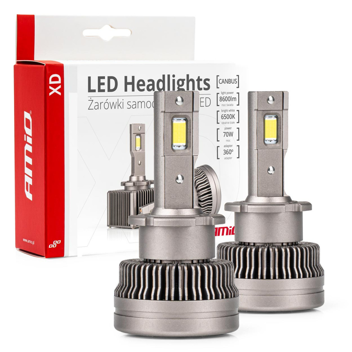 LED headlight bulbs XD Series D4S/D4R AMiO-03313