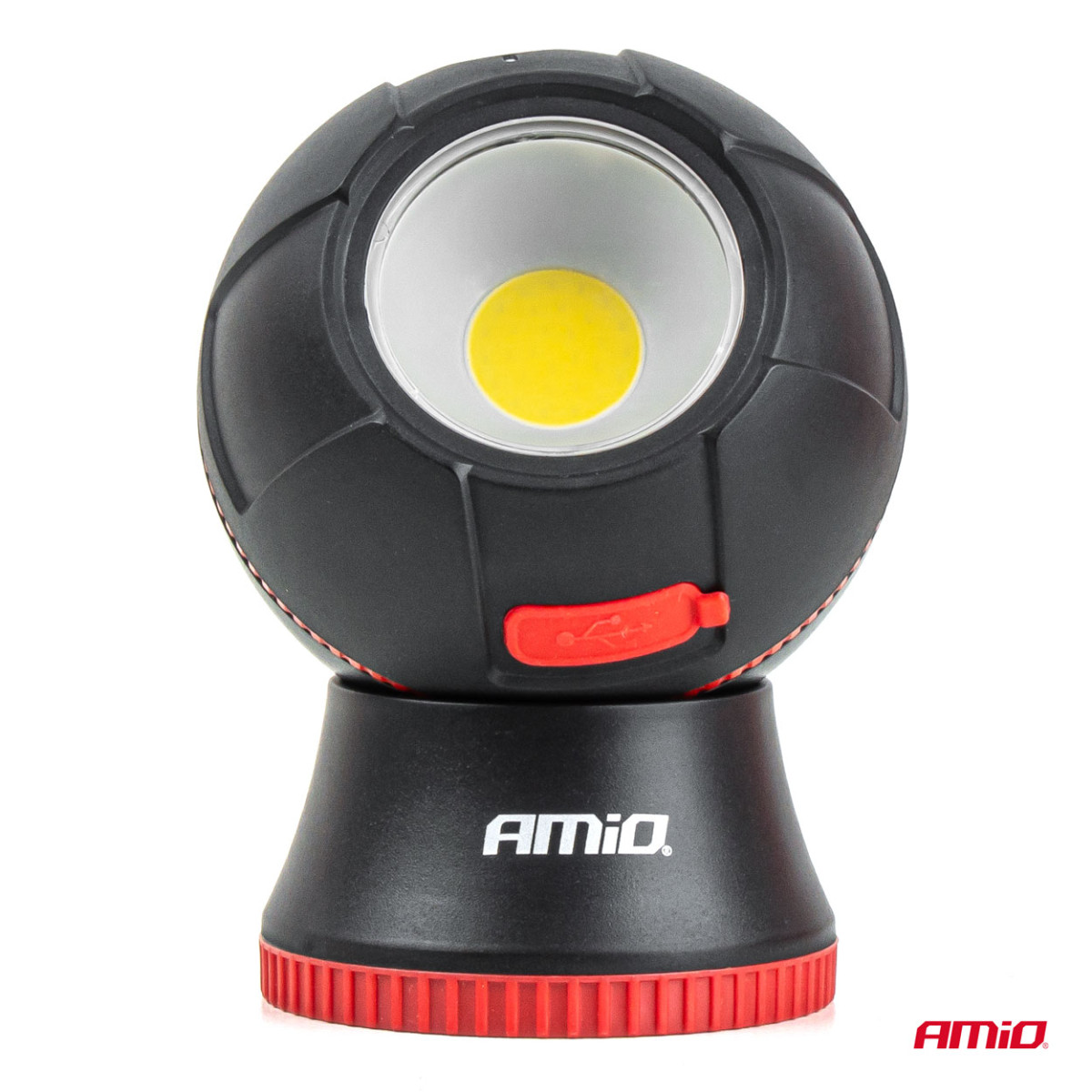 Detachable LED inspection ball lamp COB 4 W, 2200 mAh, AMIO-04939