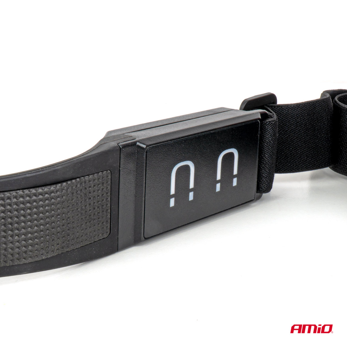 Magnetic COB work light with flexible strap, 4000 mAh, AMIO-04941