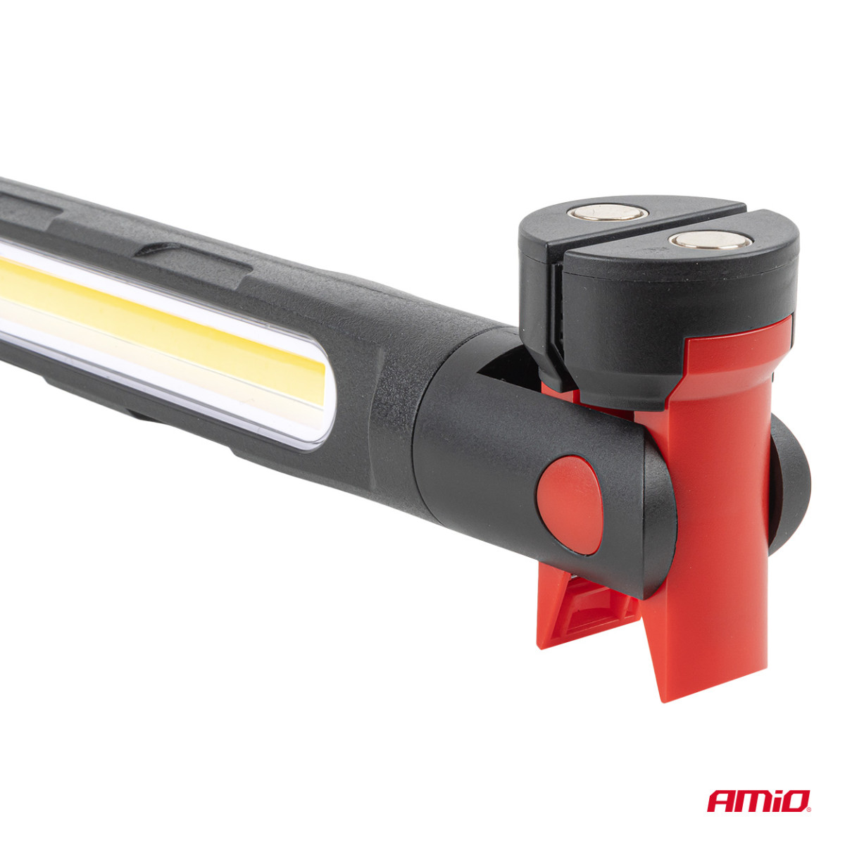 LED inspection lamp with magnet and clamp, 4000 mAh, AMIO-05024