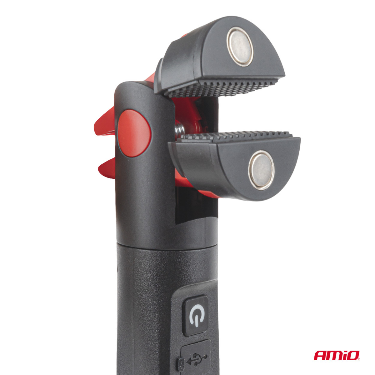 LED inspection lamp with magnet and clamp, 4000 mAh, AMIO-05024