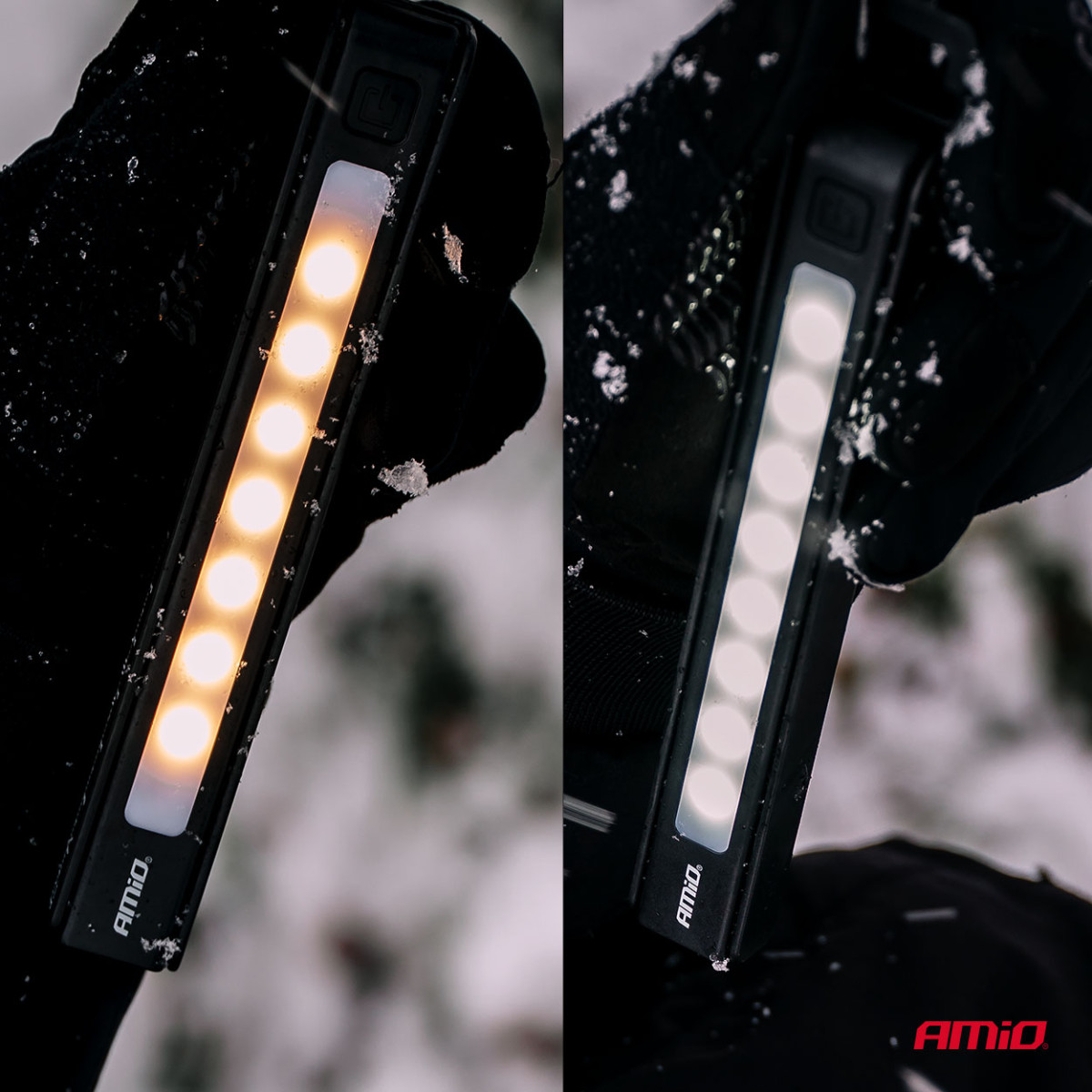 LED inspection lamp XTE + SMD, 600 mAh (battery-powered)