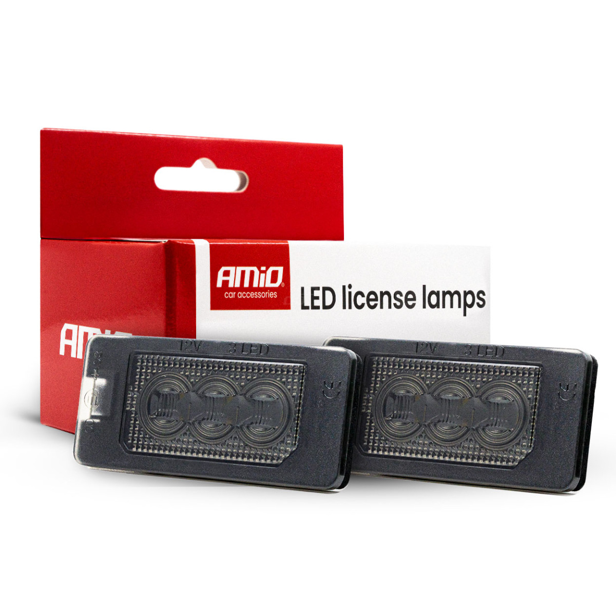 LED license plate light Smoked CLP02 HP BMW