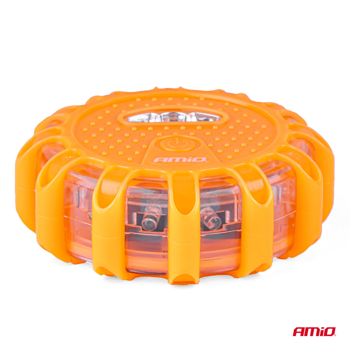 LED emergency light with flashlight function, 12 SMD + 3 SMD, 3×AAA, IP65 AMIO-04828