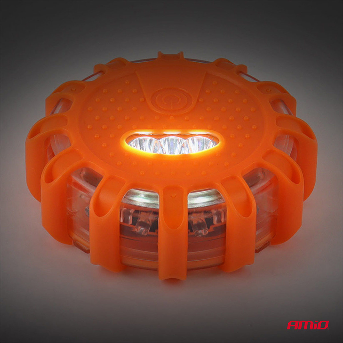 LED emergency lamps with flashlight function 12SMD+3SMD, set of 10 pcs. AMIO-04672