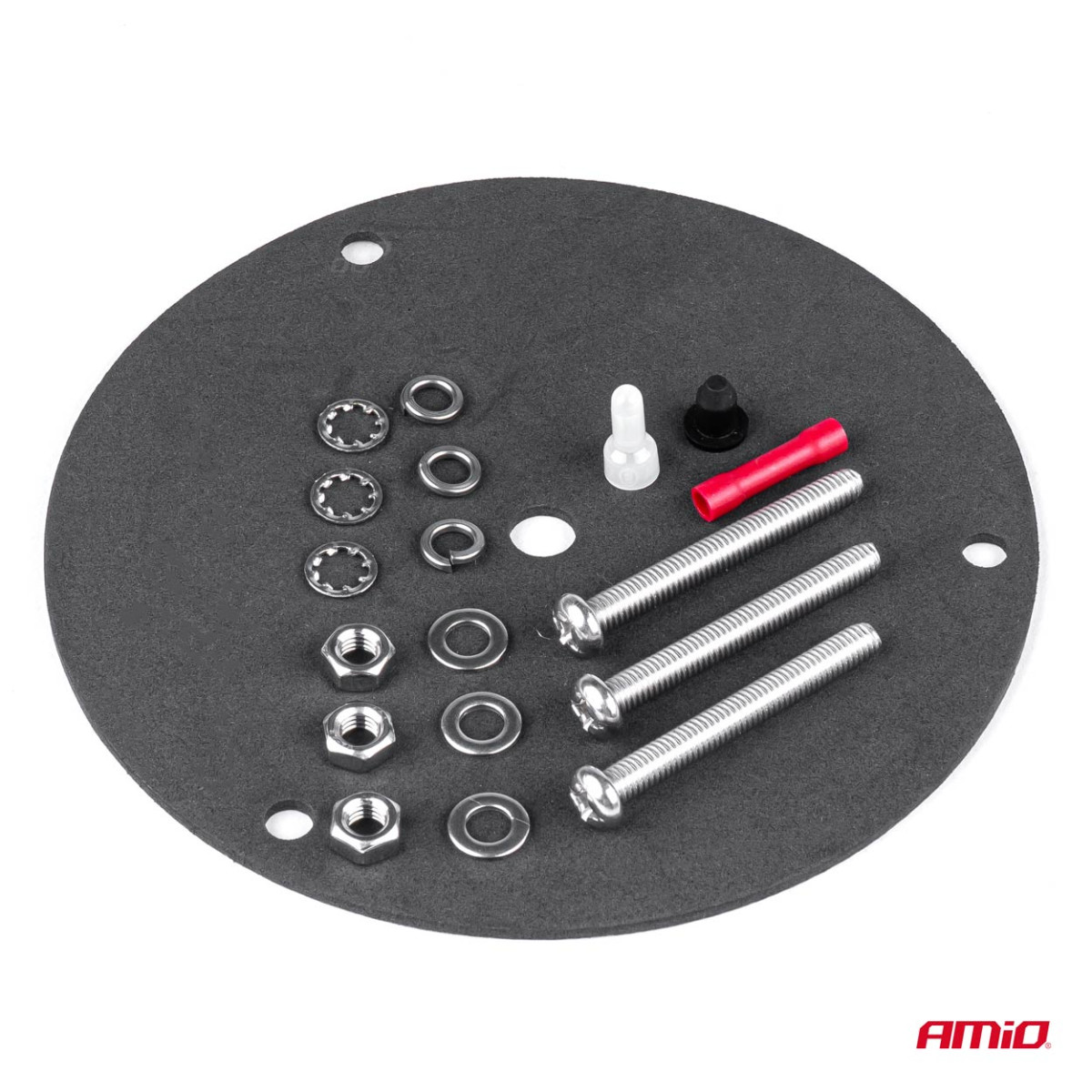 LED warning lamp R10 12V 24V W14M AMIO-01503