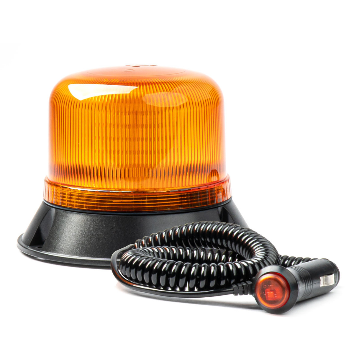 LED warning light with magnet W22m, ECE R10 60LED 12/24V IP66 AMIO-03337