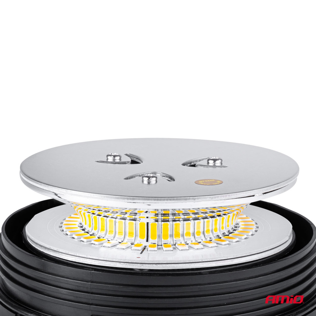 LED warning lamp WAR11M 39 LED R65 R10 12V 24V AMIO-01500