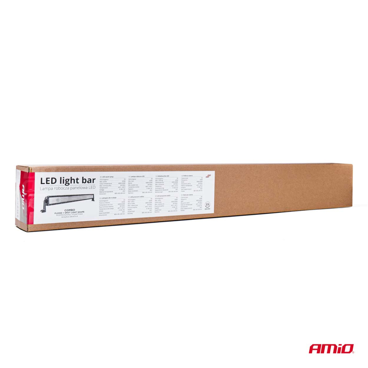 LED panel work lamp SLIM, curved, 80 cm, 9-36V, AWL45