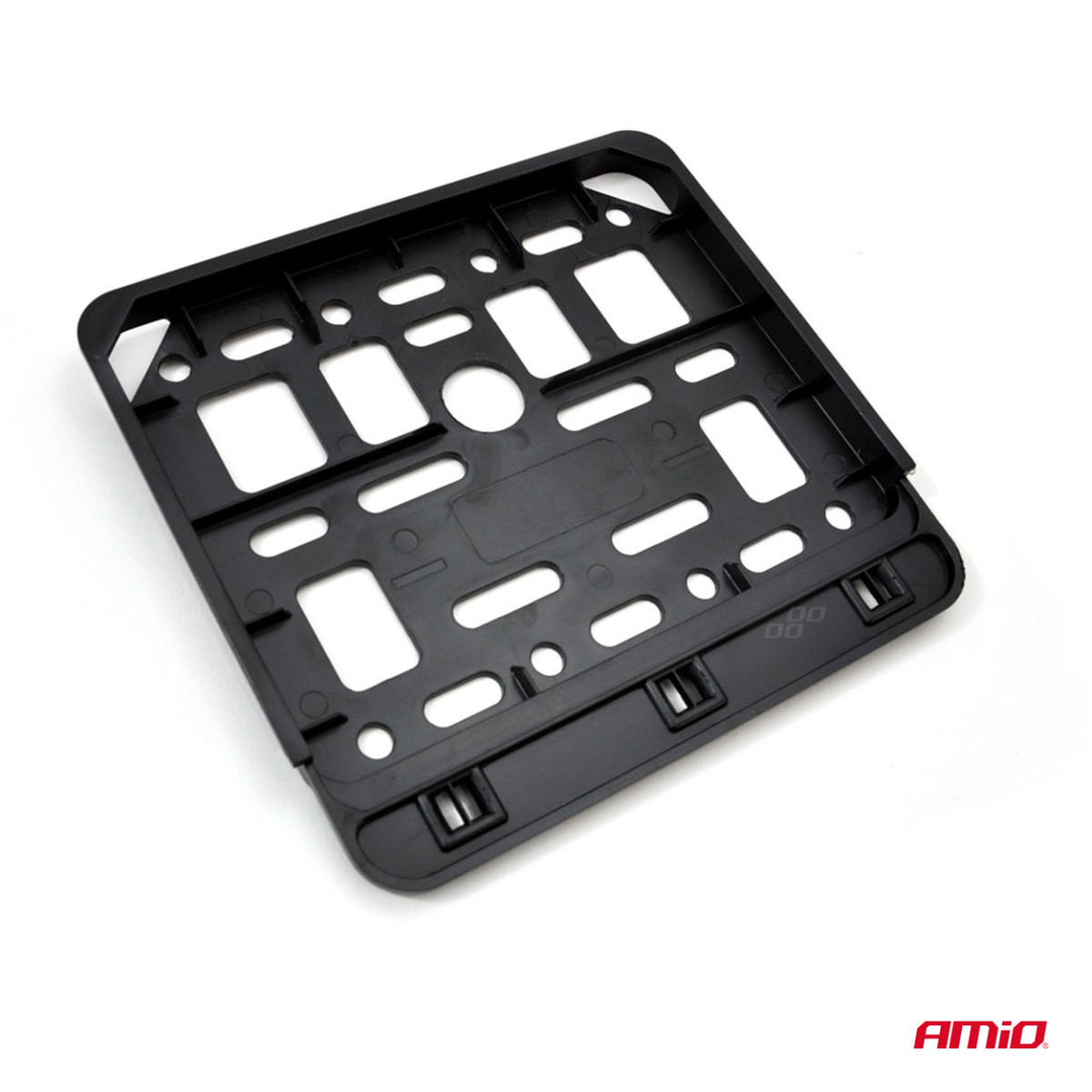 Scooter license plate holder – black, AMIO-01169
