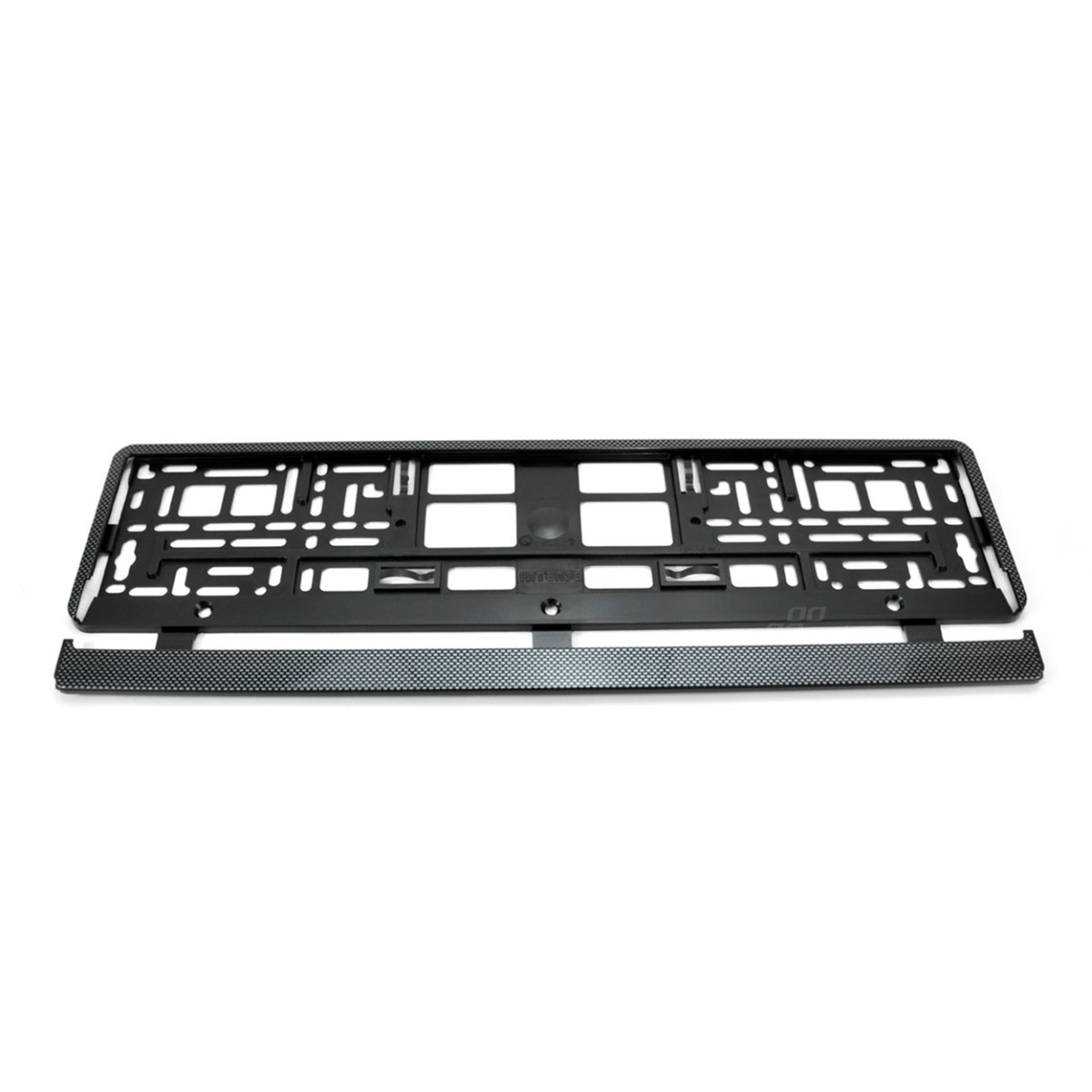 License plate holder – carbon, AMIO-01165