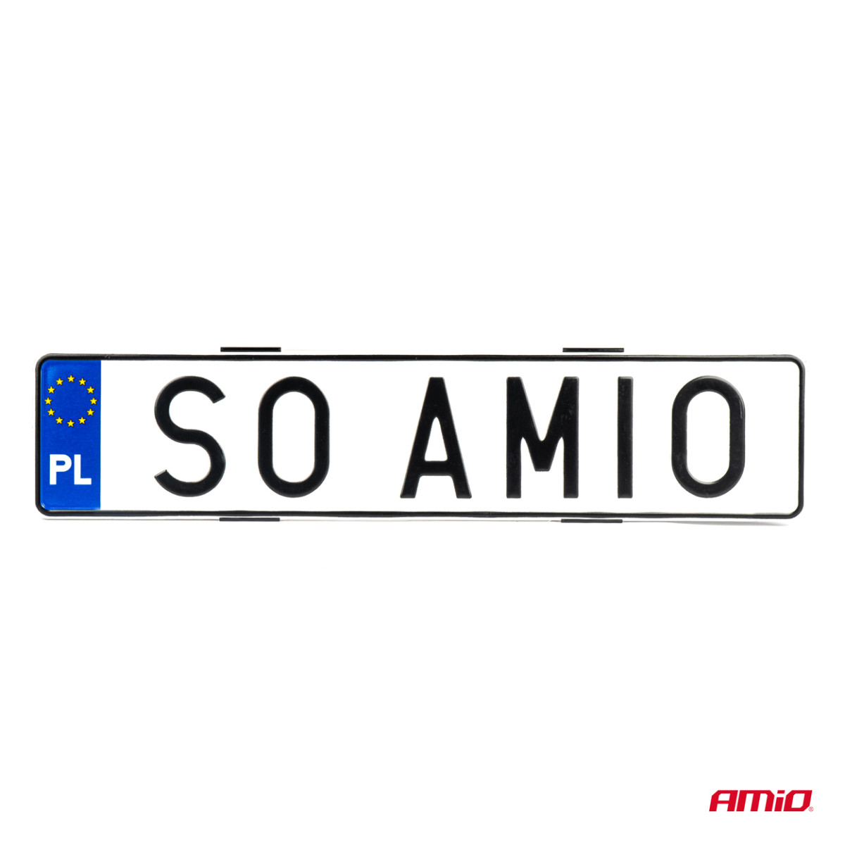 License plate holder AMIO-03181