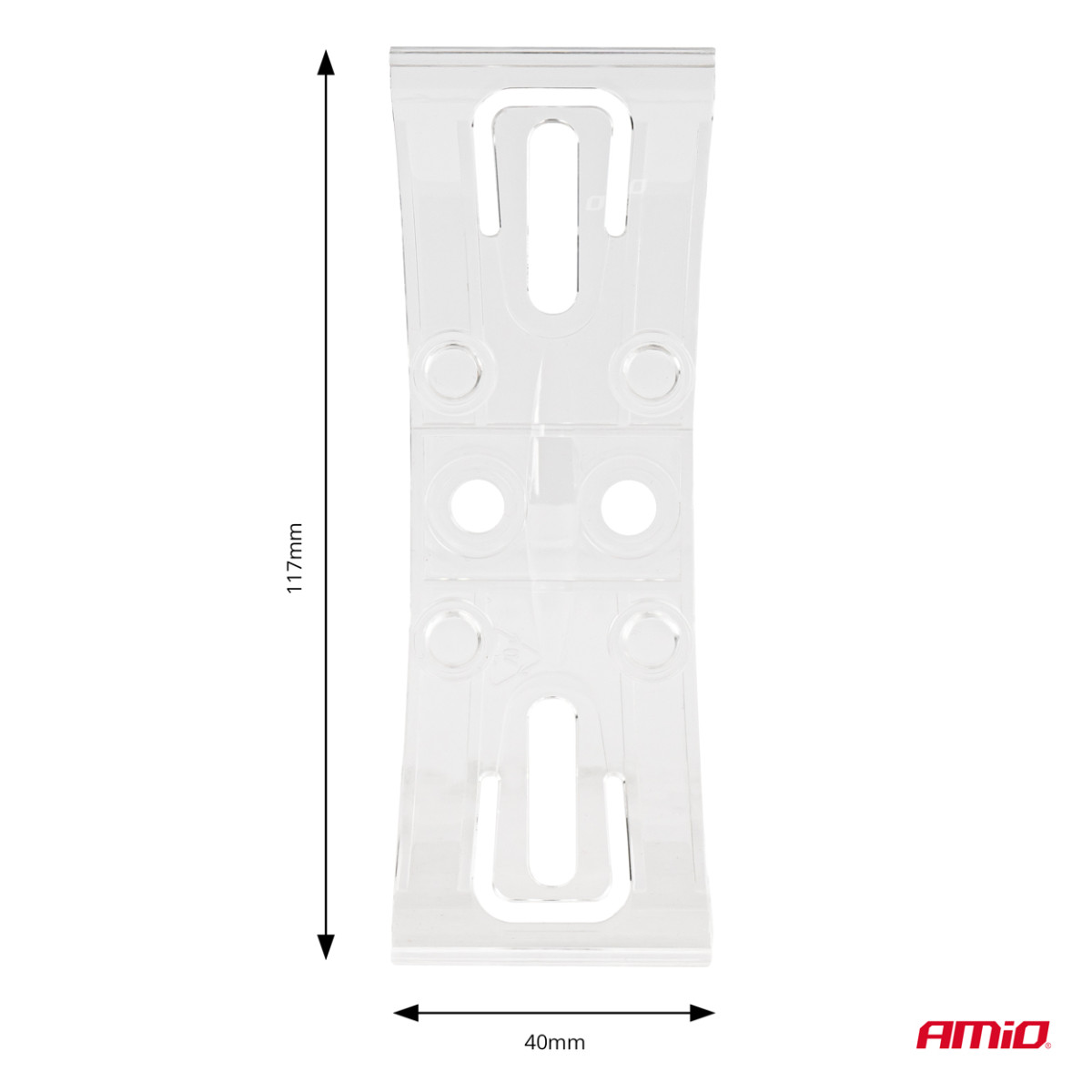 License plate holder AMIO-04339