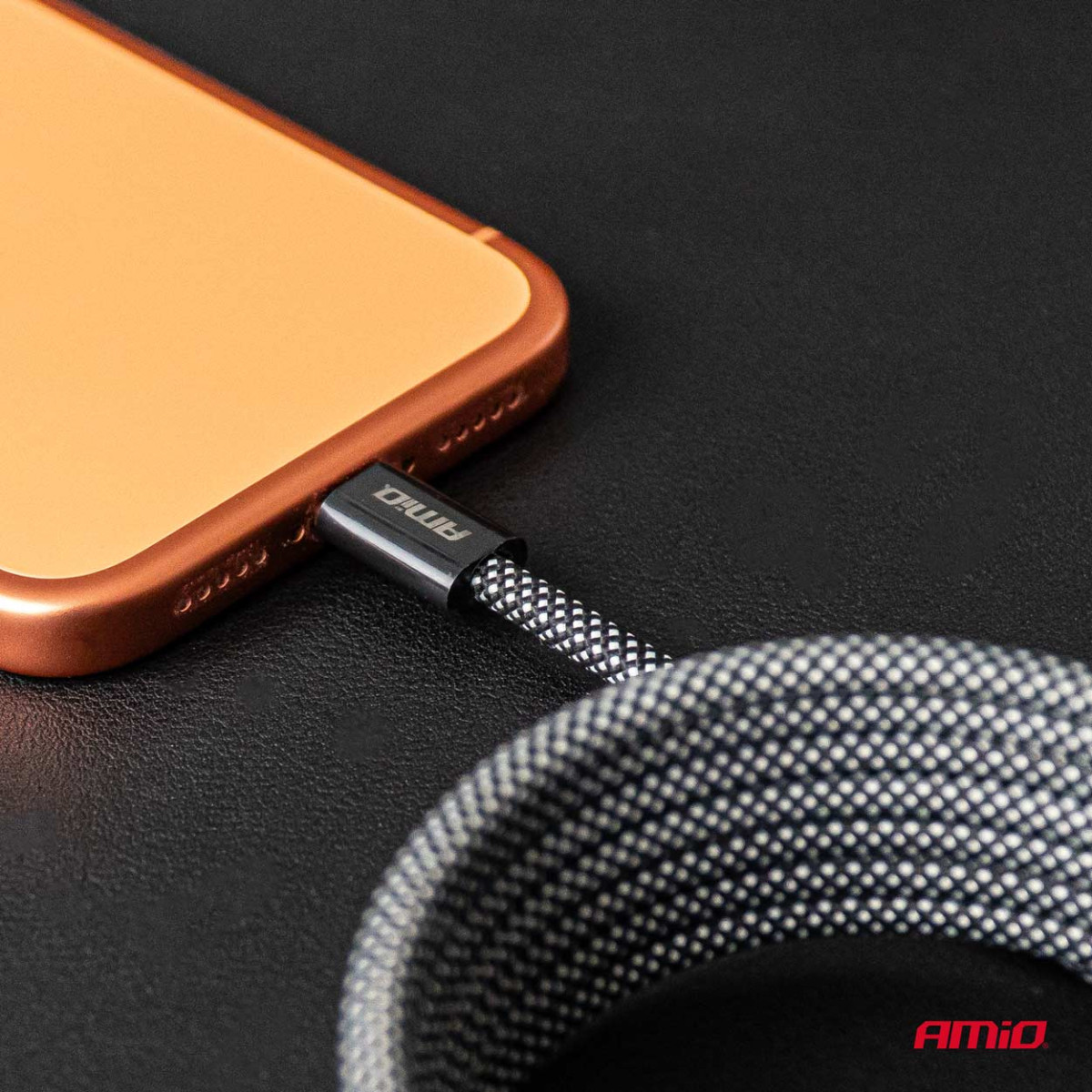 Magnetic USB-C – USB-C cable 60W 100 cm AMIO-04840