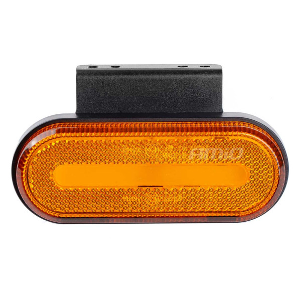 LED marker light AMiO OM-01-O oval, orange