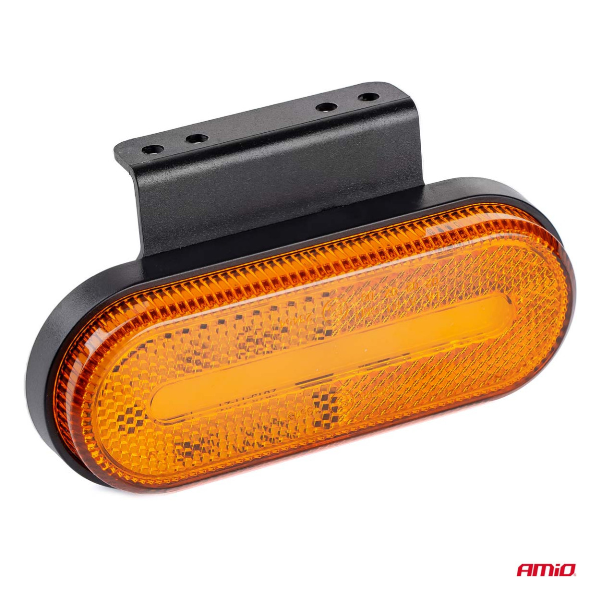 LED marker light AMiO OM-01-O oval, orange