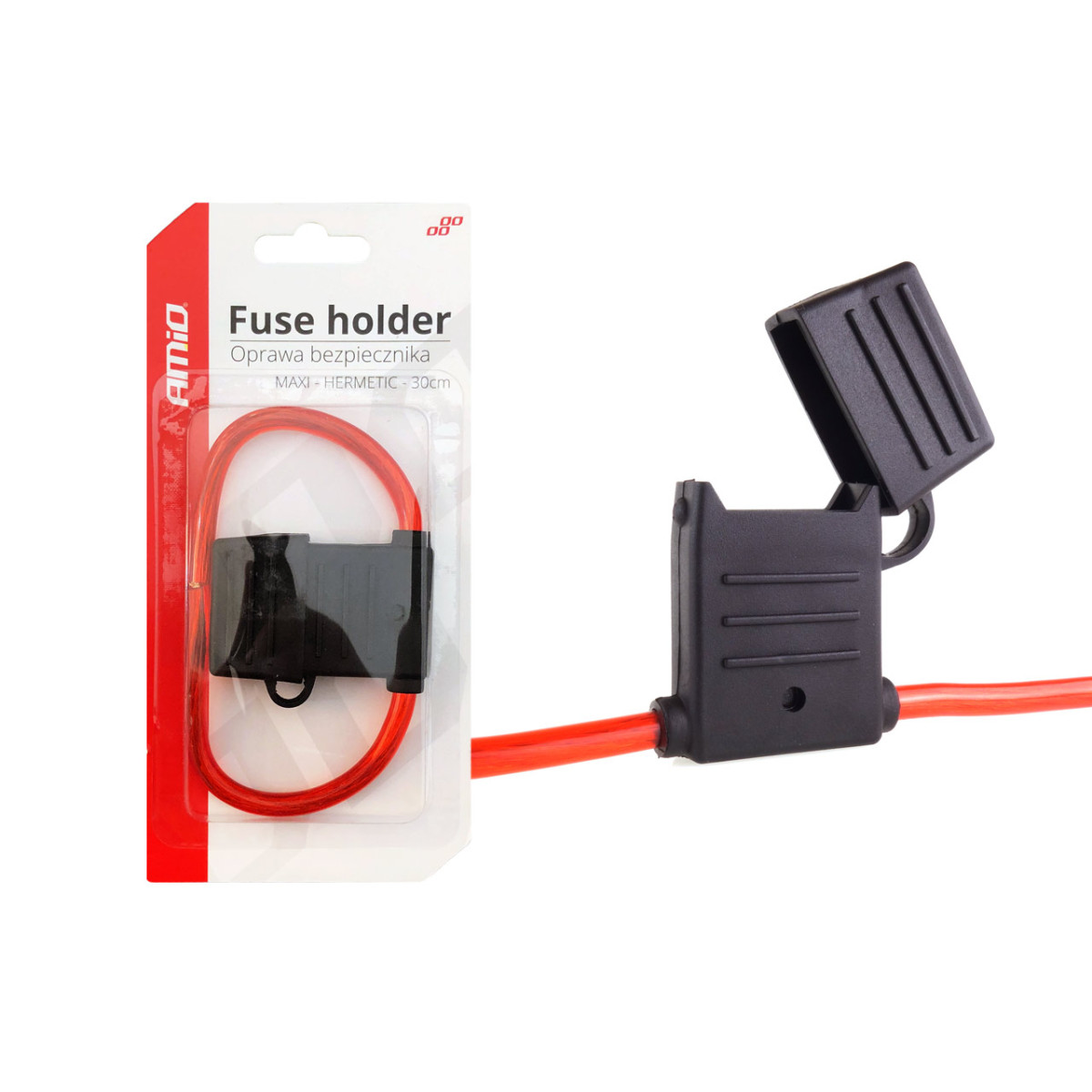 MAXI fuse holder with 30 cm cable AMIO-02338