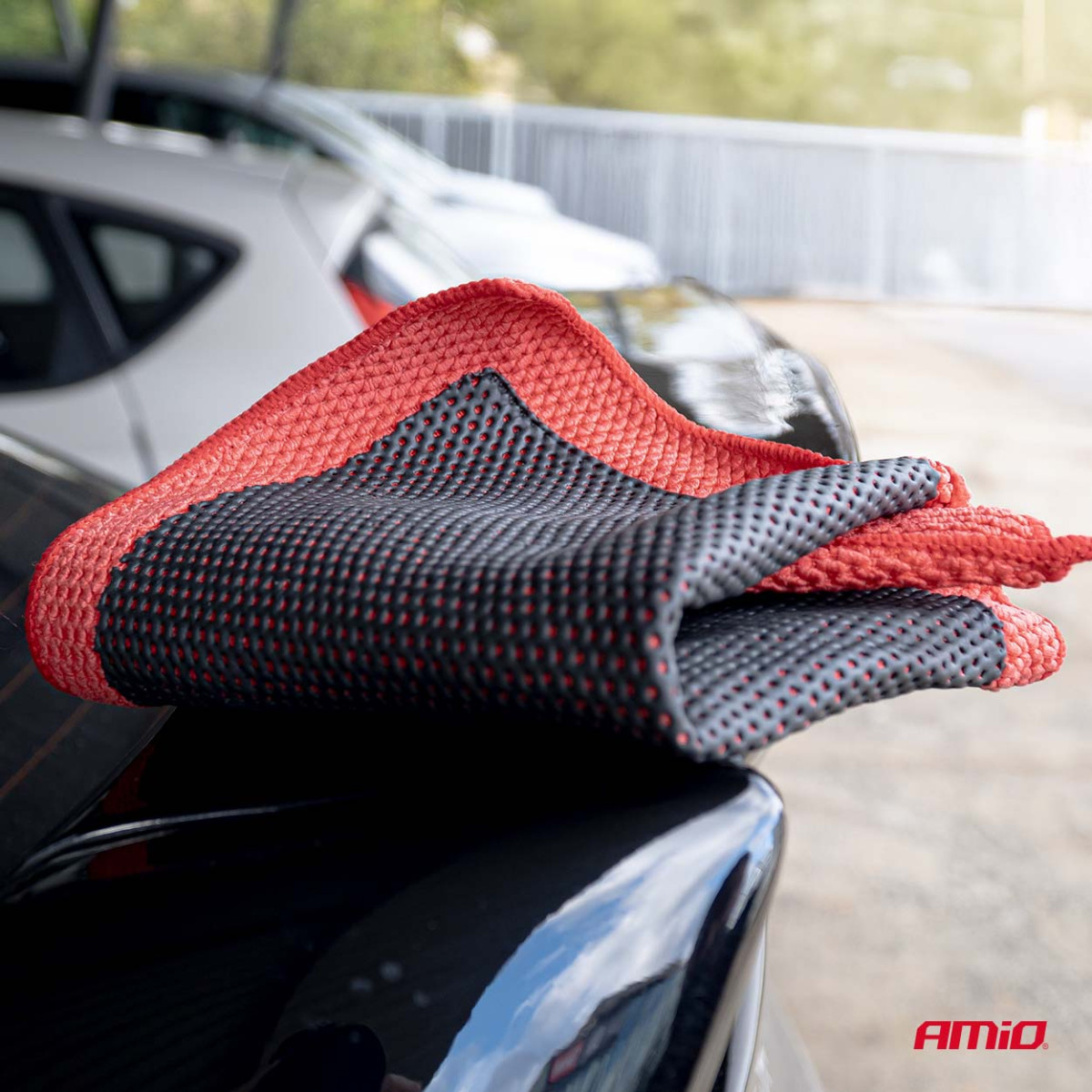 Microfiber towel 30 × 30 cm, AMIO-04727