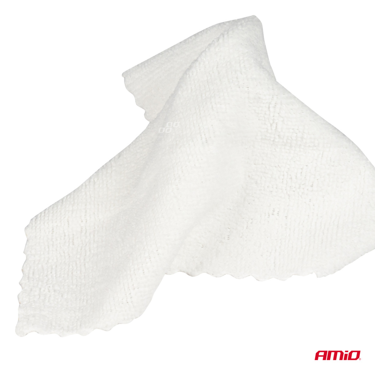 Microfiber cloth set 22.5 × 22.5 cm, 200 GSM, 12 pcs. AMiO-03972