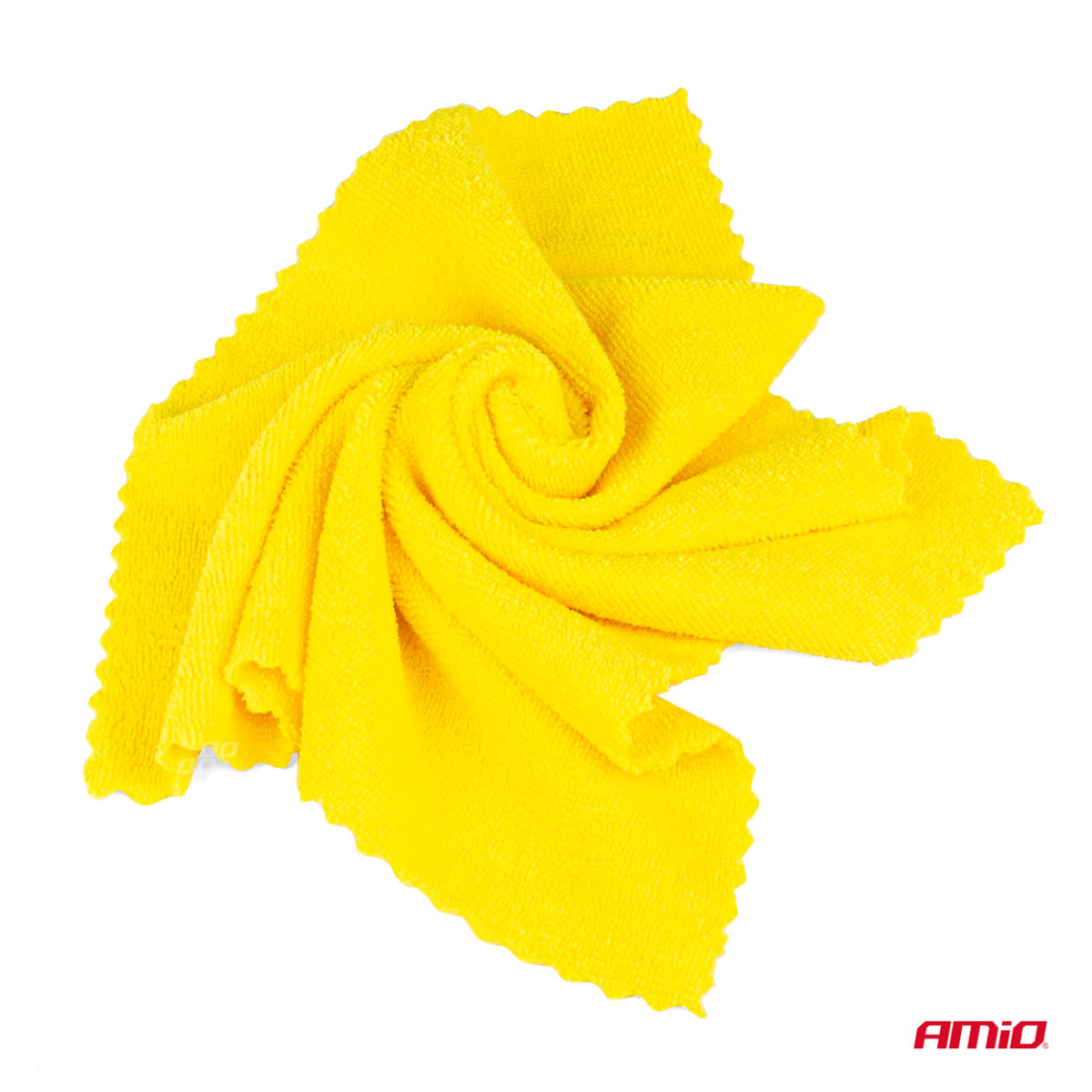 Microfiber cloths, 30×30 cm, 200 gsm, 30 pcs. in a box AMIO-03973