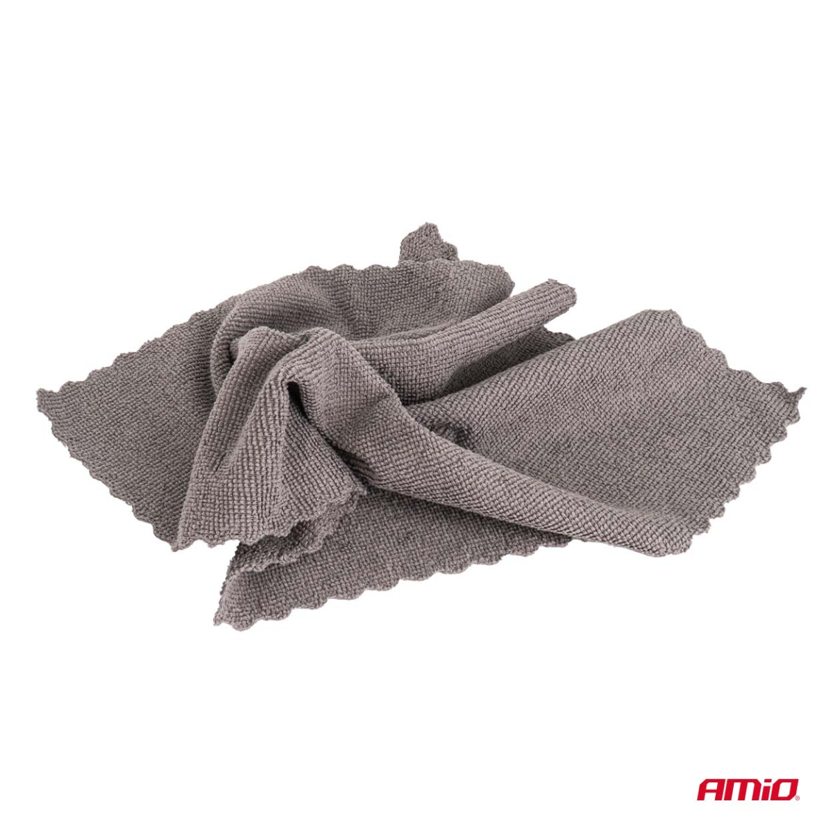 Microfiber cloth set 50 pcs., 210 GSM, 30×30 cm AMIO-04492