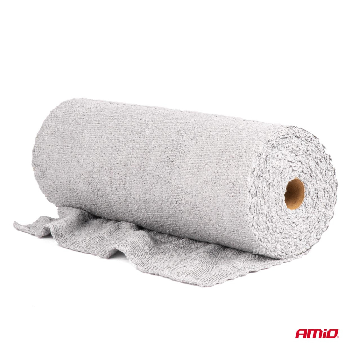Microfiber cloths in a roll 30×30 cm, 120 gsm, 50 pcs. AMIO-03974