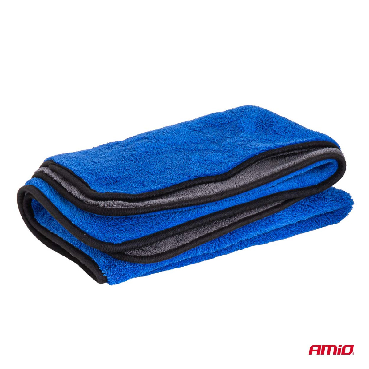 Microfiber car drying towel, 800 GSM, 60 × 90 cm AMIO-04488