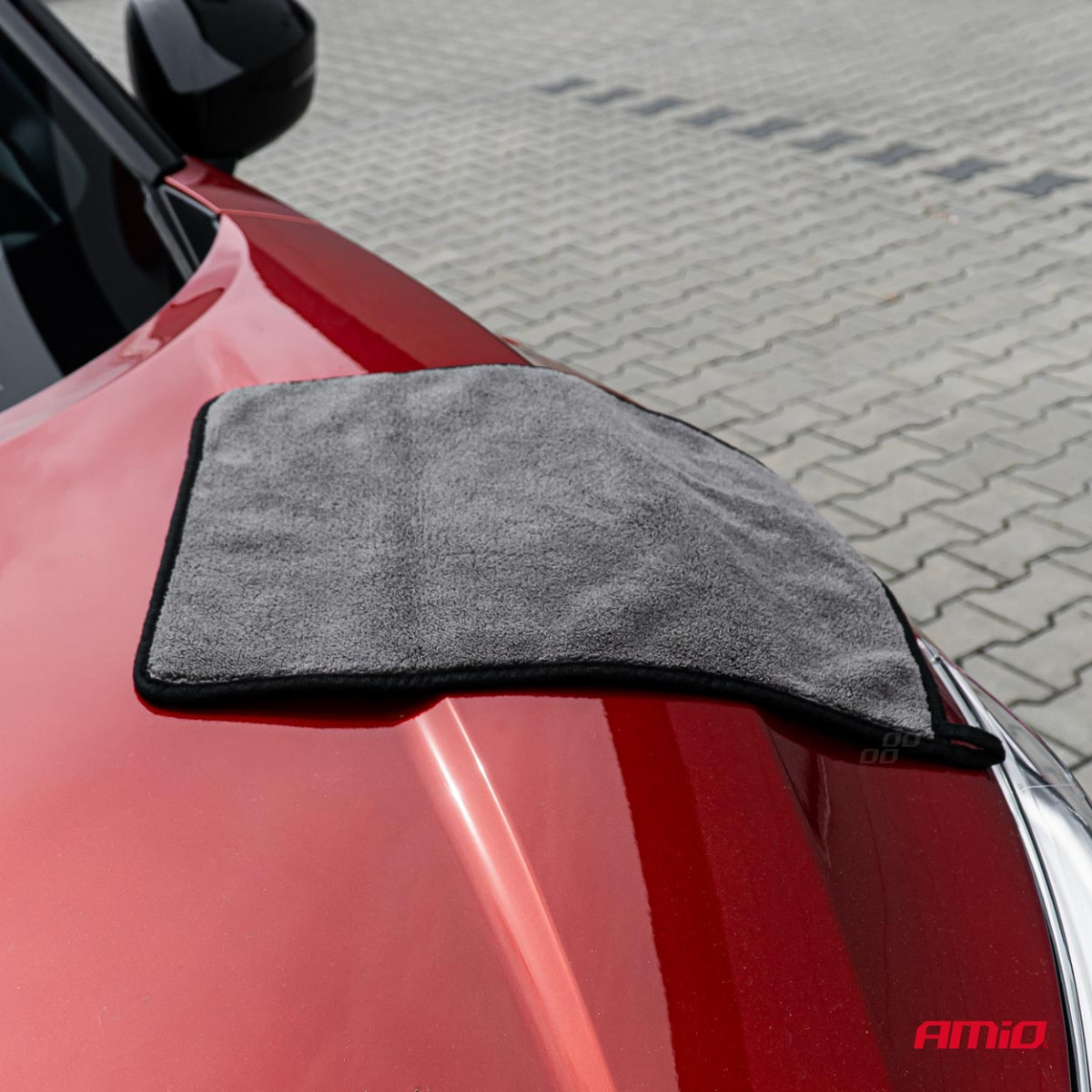 Microfiber polishing cloth 30×40 cm 600 g/m² AMIO-02868