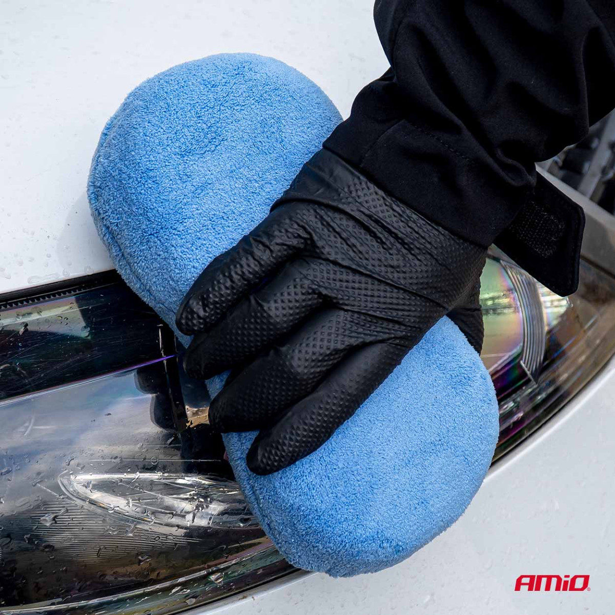 Microfiber sponge 22x12x5.5cm AMIO-04725