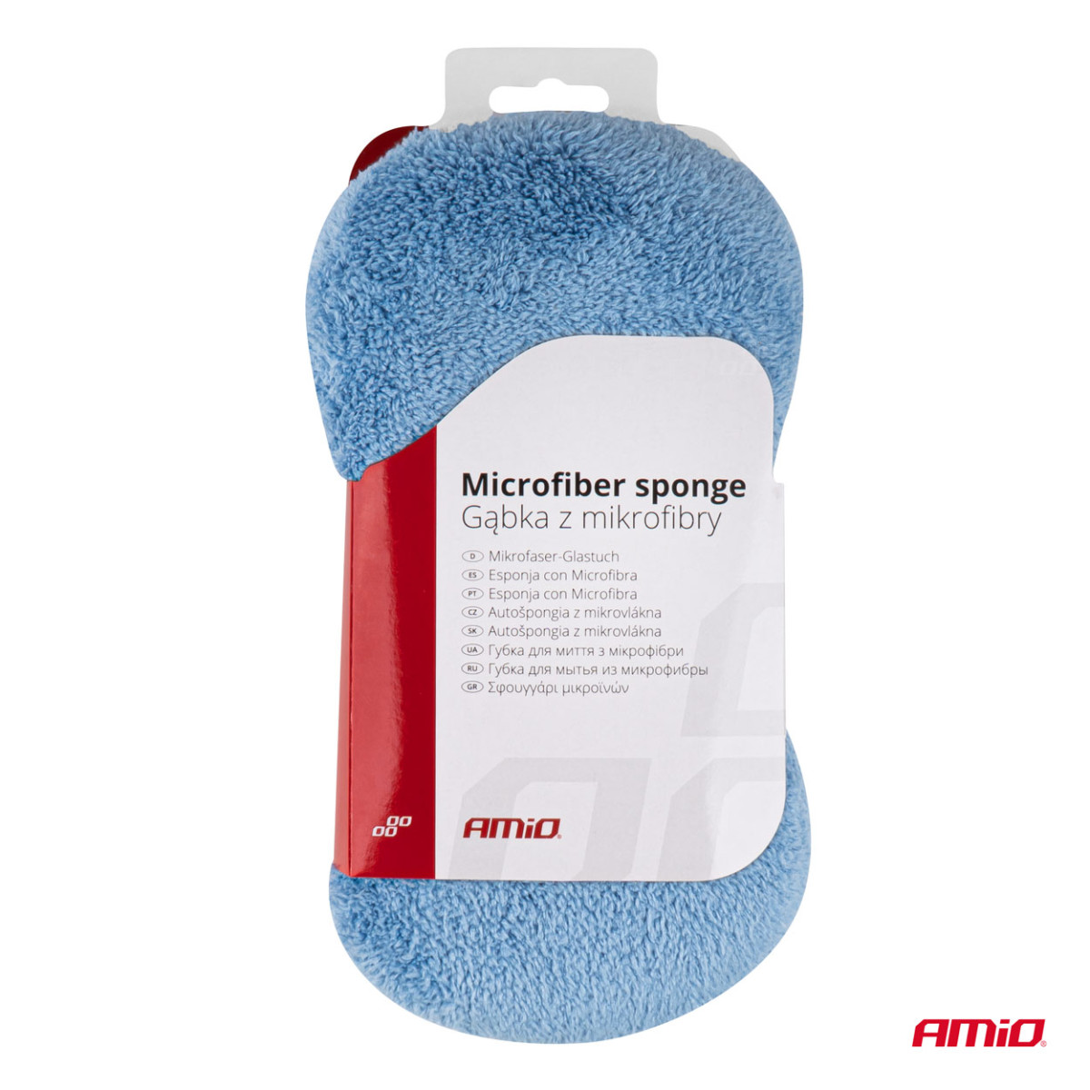 Microfiber sponge Cwash-01, 22x11x5.5 cm