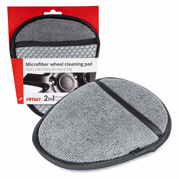 Microfiber sponge for rims, 20x16x2 cm AMiO-03843