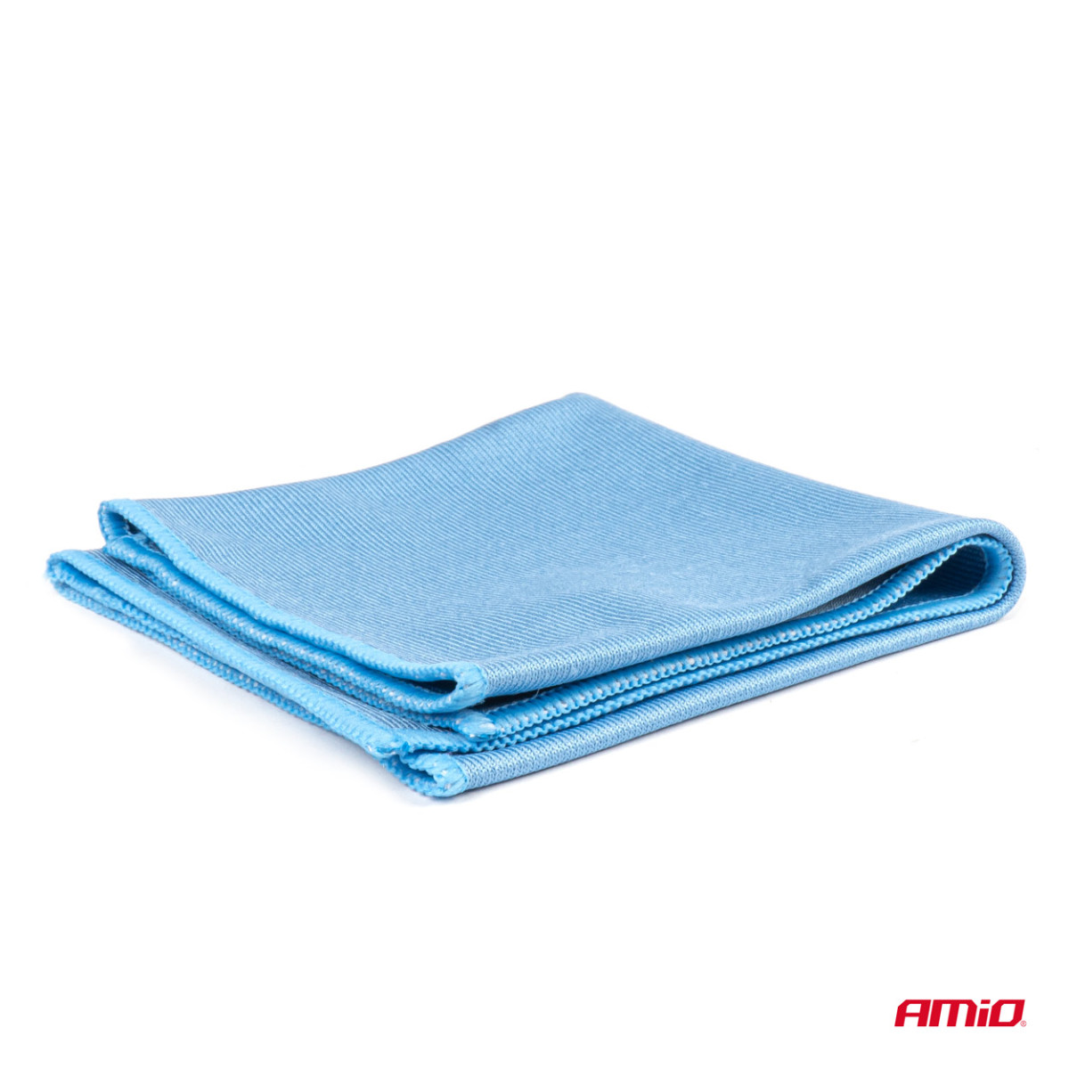 Microfiber cloths for glass 30x40cm, 200 gsm, 2 pcs. AMIO-03730