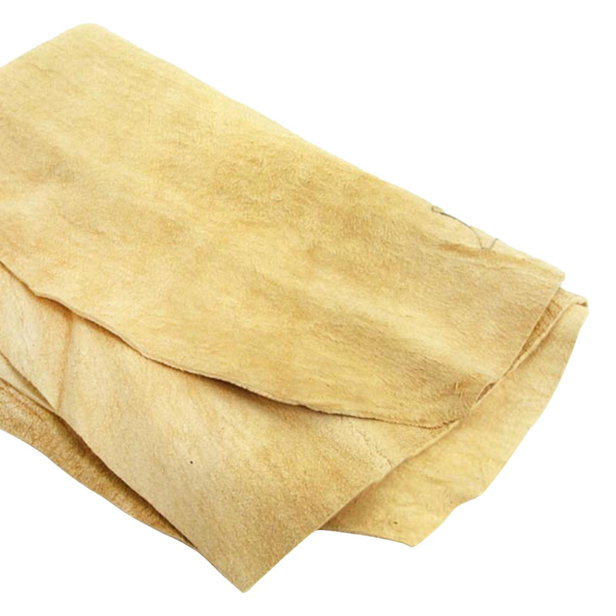 Natural chamois cloth SUPER, 9.3 dm², 26x37 cm