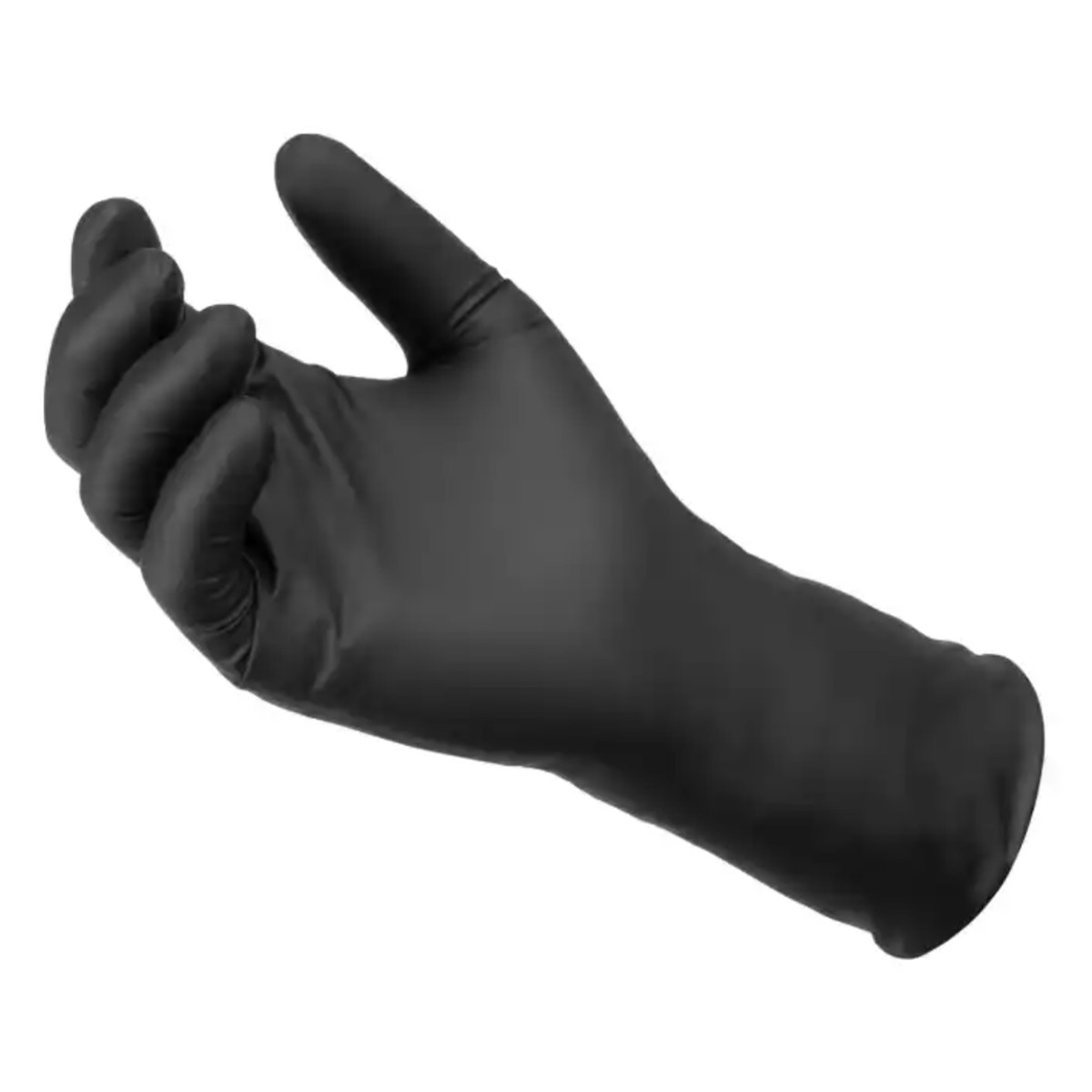 Nitrile gloves MERCATOR MOTO, black, L, 100 pcs.