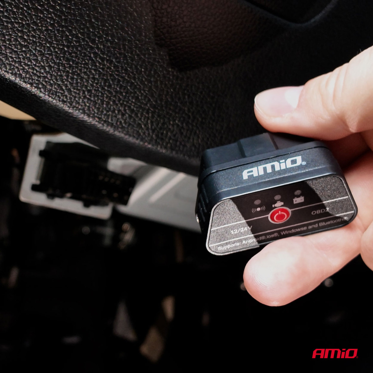 OBD2 BT PIC25K80 DC24K Diagnostic Scanner AMIO-04731