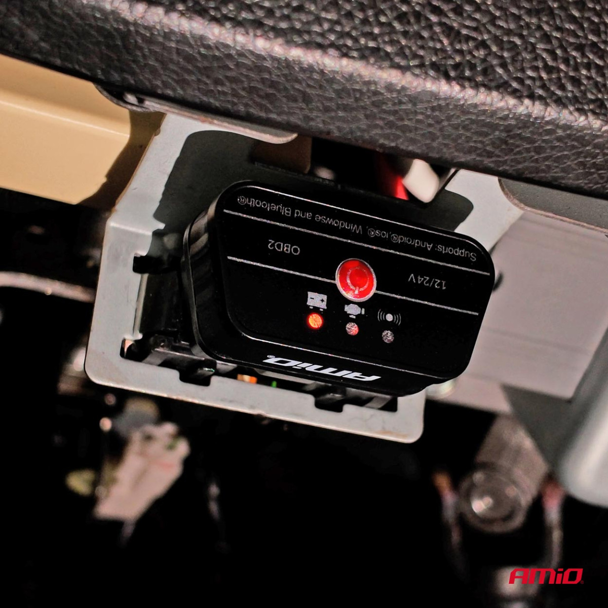 OBD2 BT PIC25K80 DC24K Diagnostic Scanner AMIO-04731