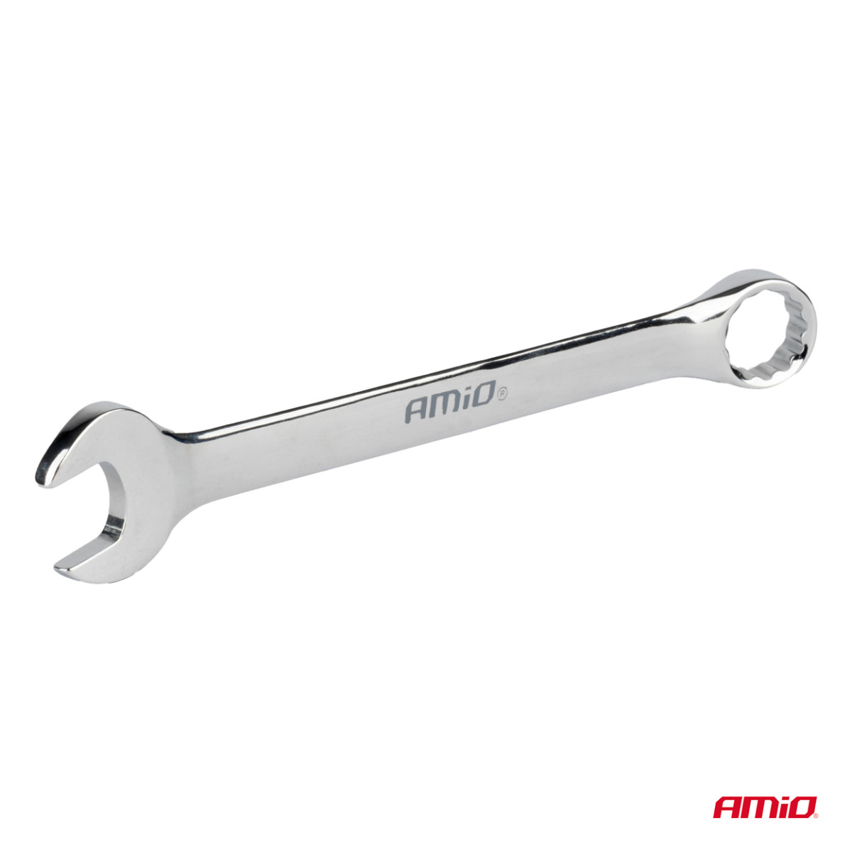 Set of ring and flat wrenches, 12 pcs., 6-22 mm, CRV AMIO-04194