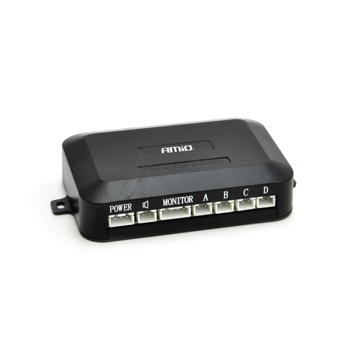 Parking assistance system 4.3 TFT02 with FLIP-UP CAM-310 camera, 4 black sensors, internal mounting 16.5 mm