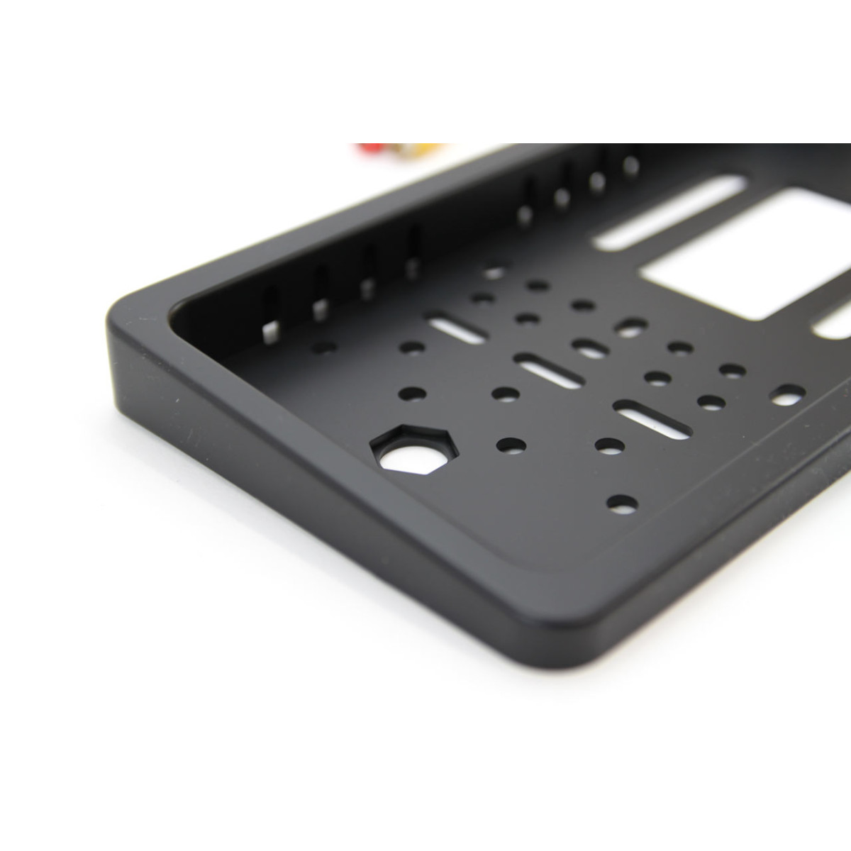 Parking assistance system TFT01 4.3" with CAM-402 LED camera, 4 silver sensors